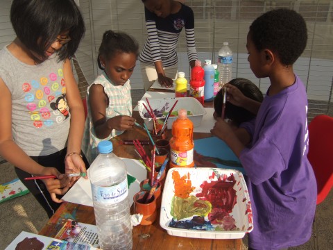 L'atelier de dessin et peinture